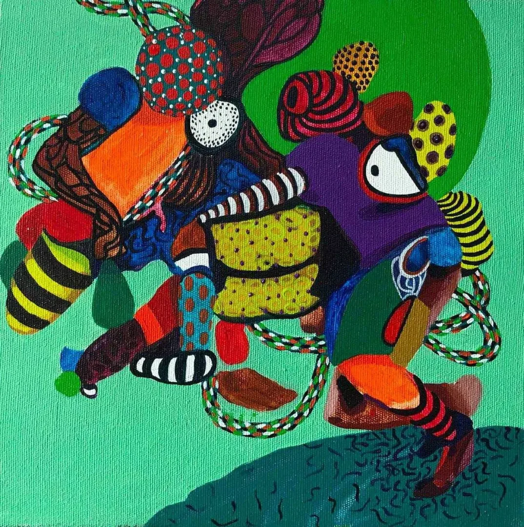 LEVENT OYLUÇTARHAN — “isimsiz”, 2017 "isimsiz" eseri LEVENT OYLUÇTARHAN tarafından 2017 yılında 25x25 cm ölçülerinde Tuval üzeri yağlı boya tekniği ile yapılmıştır.