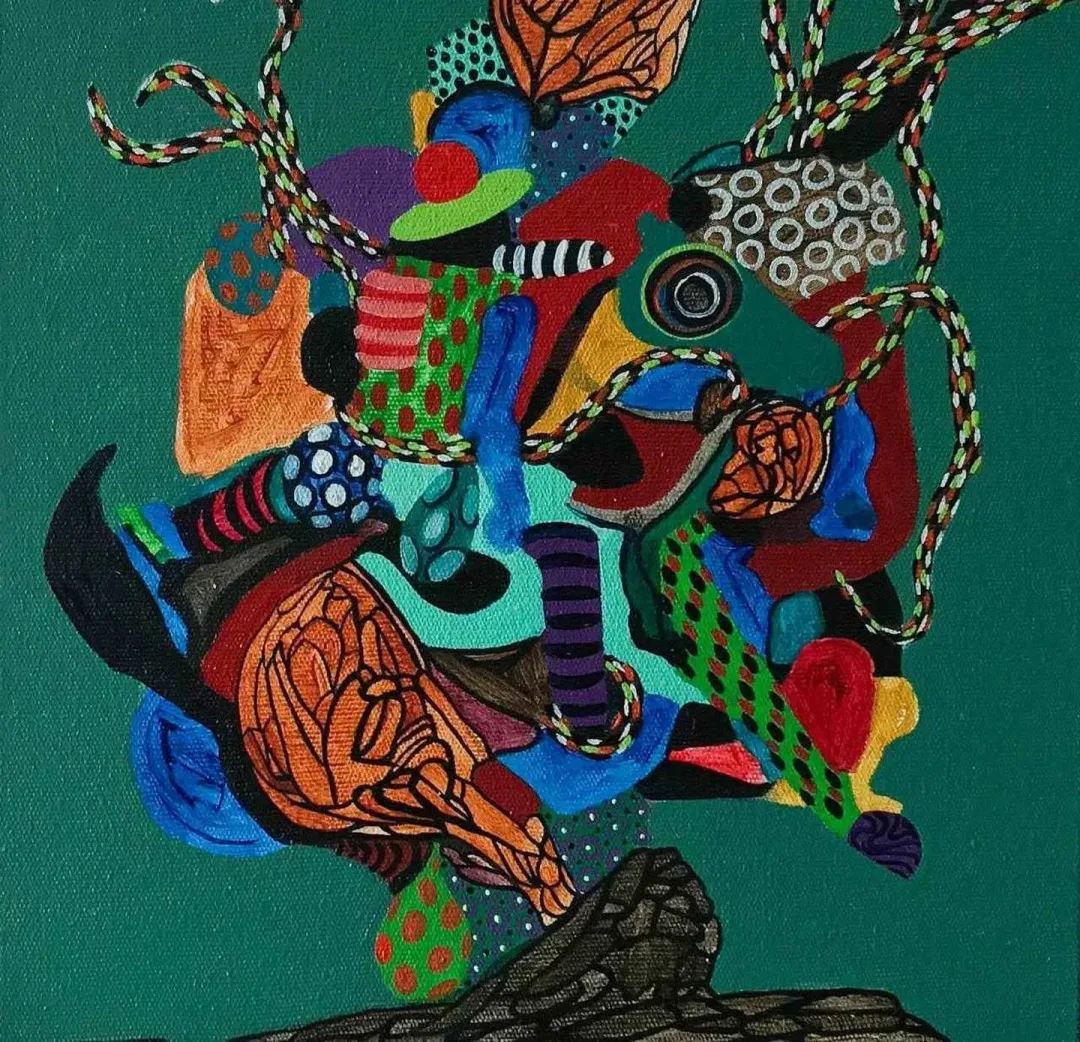 LEVENT OYLUÇTARHAN — “isimsiz”, 2017 "isimsiz" eseri LEVENT OYLUÇTARHAN tarafından 2017 yılında 25x25 cm ölçülerinde Tuval üzeri yağlı boya tekniği ile yapılmıştır.