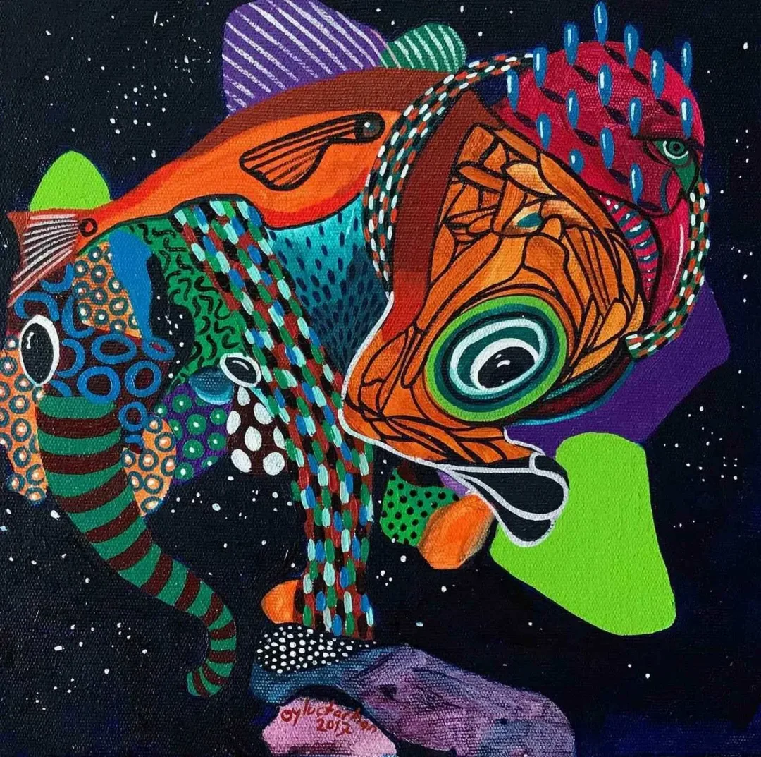 LEVENT OYLUÇTARHAN — “isimsiz”, 2017 "isimsiz" eseri LEVENT OYLUÇTARHAN tarafından 2017 yılında 25x25 cm ölçülerinde Tuval üzeri yağlı boya tekniği ile yapılmıştır.