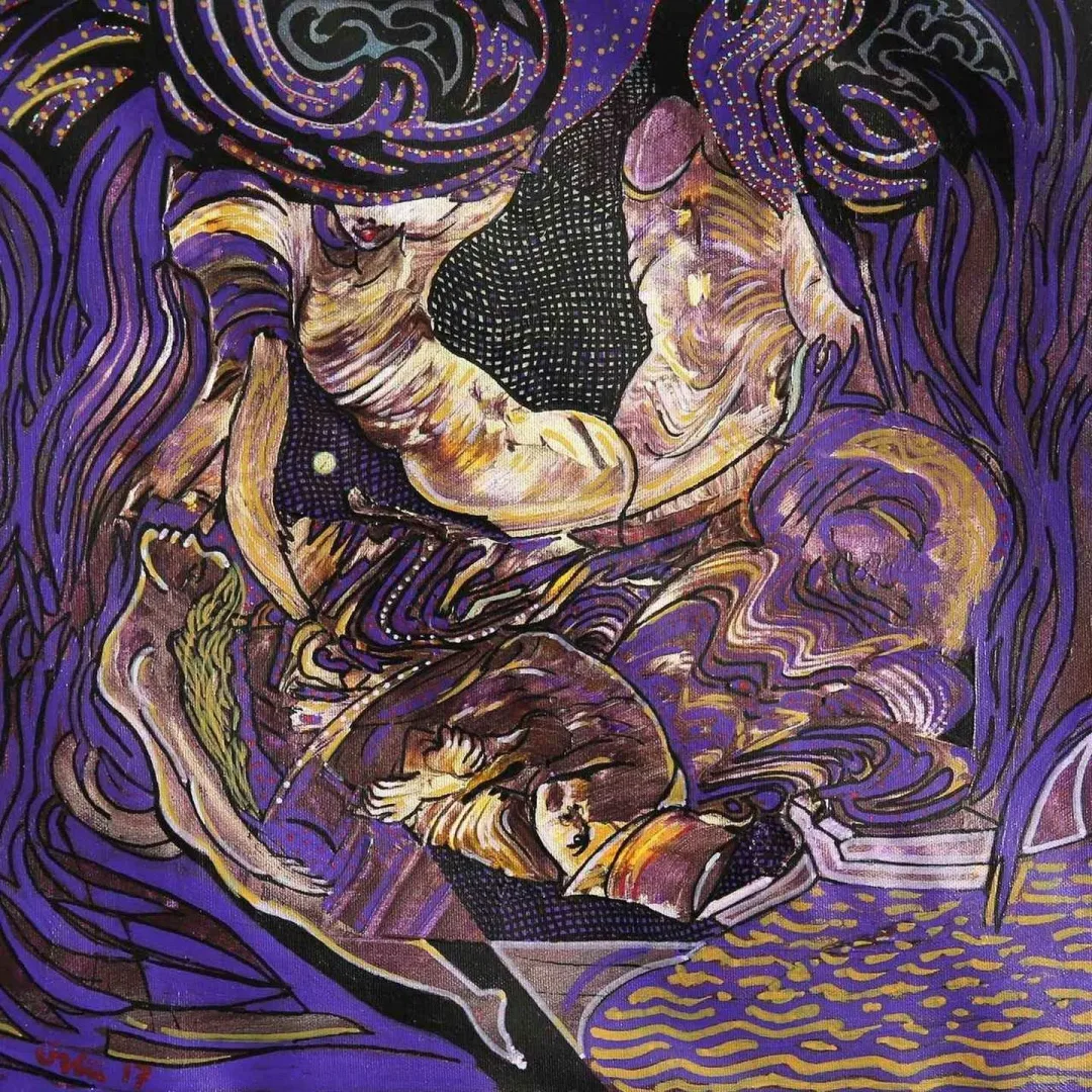 NECMETTİN ÖZLÜ — “Nereye”, 2017 "Nereye" eseri NECMETTİN ÖZLÜ tarafından 2017 yılında 25x25 cm ölçülerinde Tuval üzeri akrilik boya tekniği ile yapılmıştır.