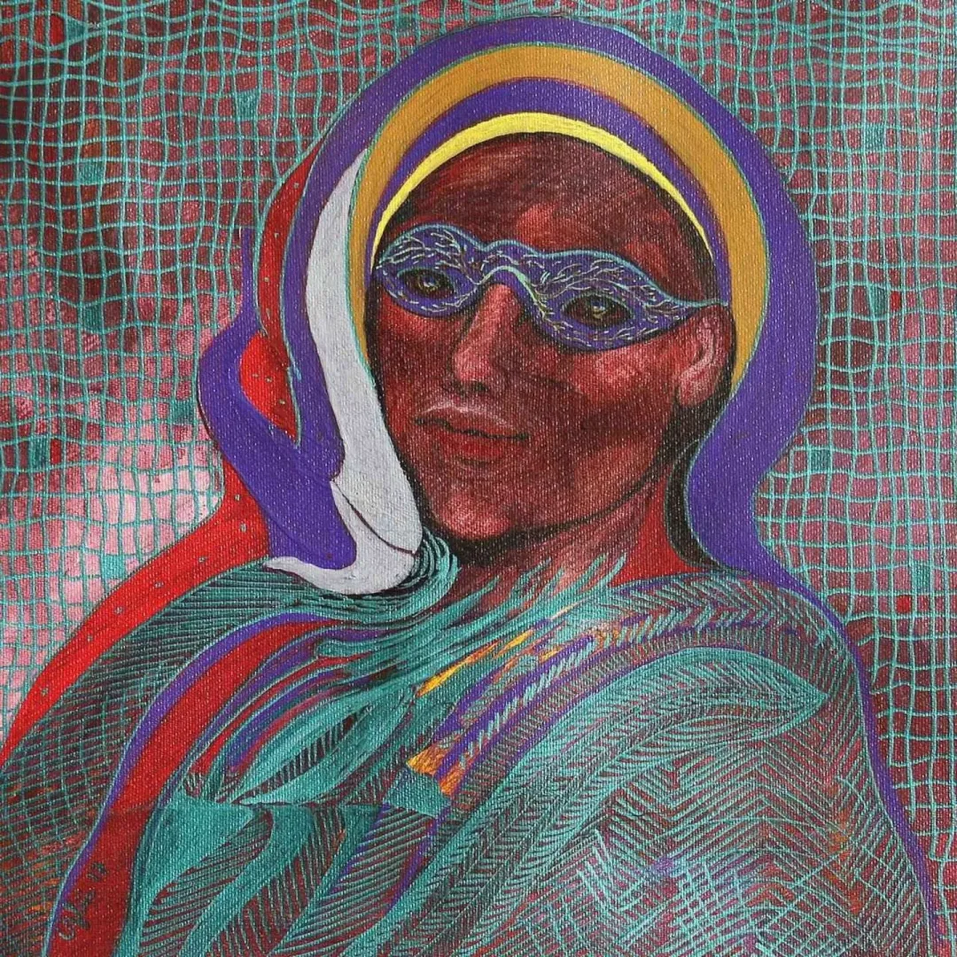 NECMETTİN ÖZLÜ — “Gel Baloya Gidelim”, 2017 "Gel Baloya Gidelim" eseri NECMETTİN ÖZLÜ tarafından 2017 yılında 25x25 cm ölçülerinde Tuval üzeri akrilik boya tekniği ile yapılmıştır.