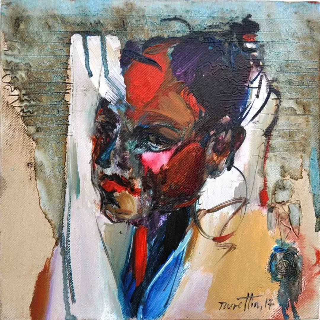 NURETTİN AKKAYA — “isimsiz”, 2017 "isimsiz" eseri NURETTİN AKKAYA tarafından 2017 yılında 25x25 cm ölçülerinde Tuval üzeri yağlı boya tekniği ile yapılmıştır.