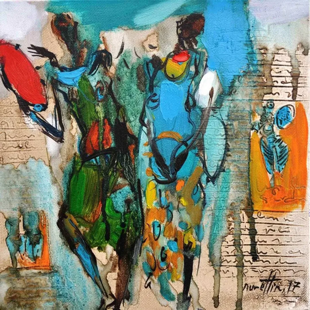 NURETTİN AKKAYA — “isimsiz”, 2017 "isimsiz" eseri NURETTİN AKKAYA tarafından 2017 yılında 25x25 cm ölçülerinde Tuval üzeri yağlı boya tekniği ile yapılmıştır.