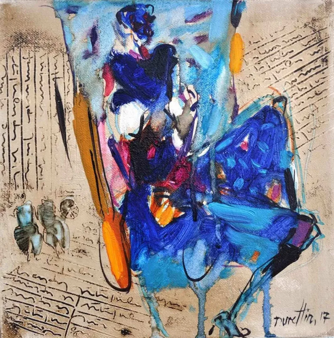 NURETTİN AKKAYA — “isimsiz”, 2017 "isimsiz" eseri NURETTİN AKKAYA tarafından 2017 yılında 25x25 cm ölçülerinde Tuval üzeri yağlı boya tekniği ile yapılmıştır.