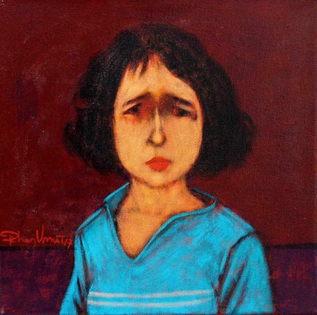 ORHAN UMUT — “isimsiz”, 2017 "isimsiz" eseri ORHAN UMUT tarafından 2017 yılında 25x25 cm ölçülerinde Tuval üzeri akrilik boya tekniği ile yapılmıştır.