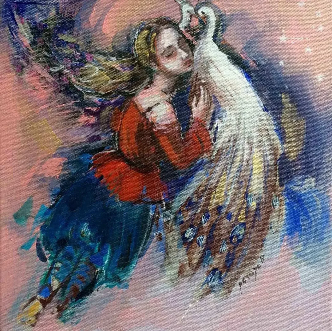 PERUZE HAMURCU — “isimsiz”, 2017 "isimsiz" eseri PERUZE HAMURCU tarafından 2017 yılında 25x25 cm ölçülerinde Tuval üzeri yağlı boya tekniği ile yapılmıştır.