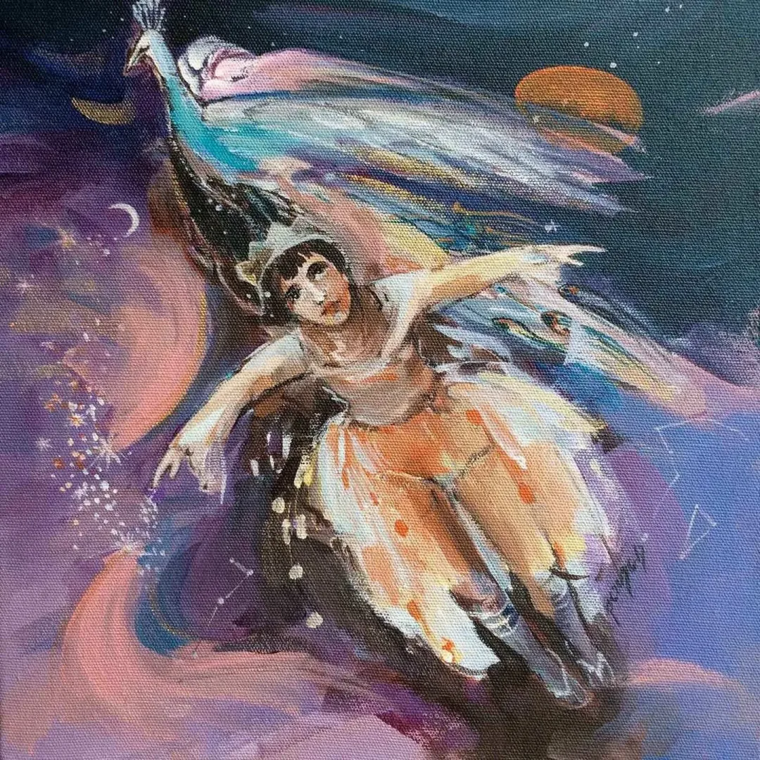 PERUZE HAMURCU — “isimsiz”, 2017 "isimsiz" eseri PERUZE HAMURCU tarafından 2017 yılında 25x25 cm ölçülerinde Tuval üzeri yağlı boya tekniği ile yapılmıştır.