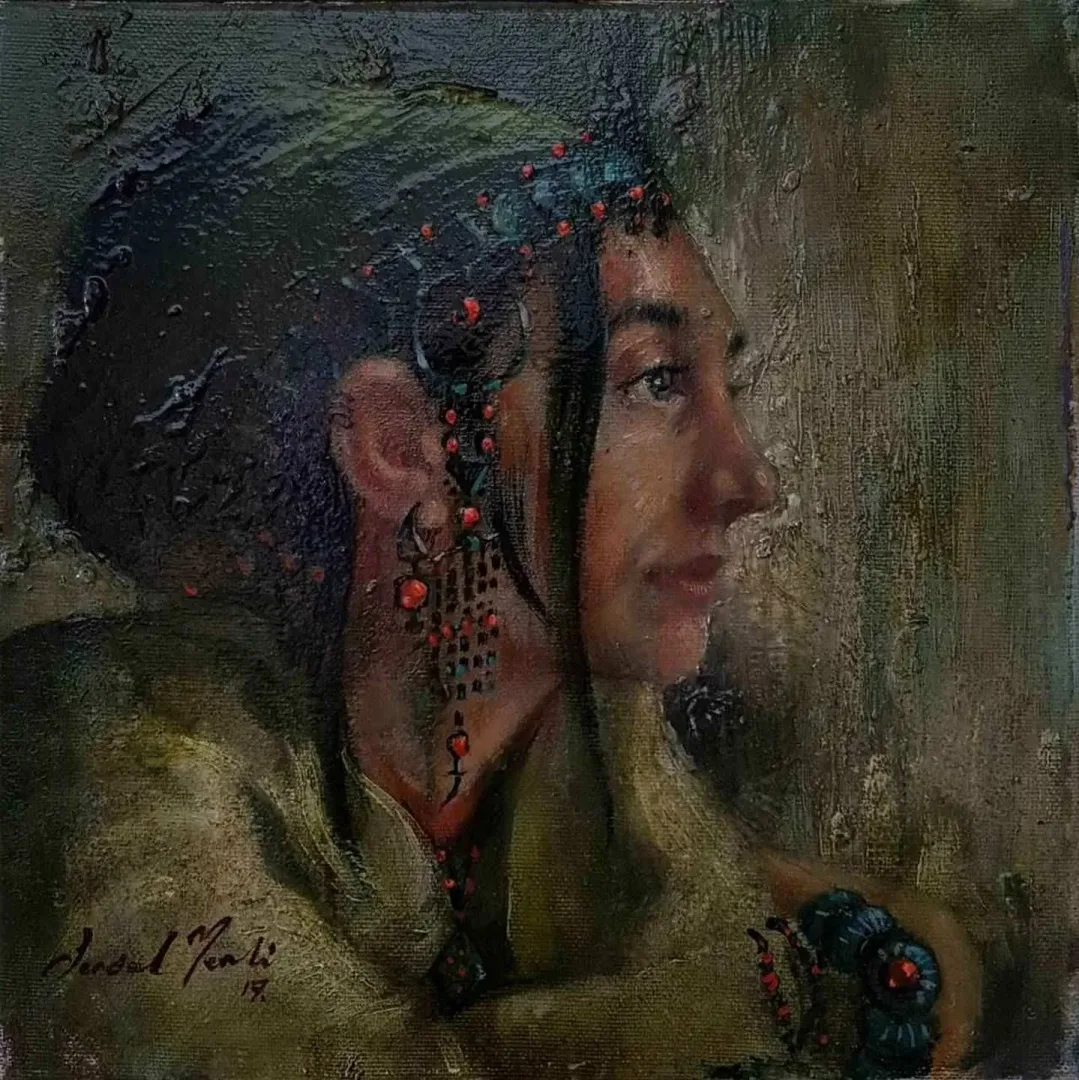 SERDAL YERLİ — “isimsiz”, 2017 "isimsiz" eseri SERDAL YERLİ tarafından 2017 yılında 25x25 cm ölçülerinde Tuval üzeri yağlı boya tekniği ile yapılmıştır.