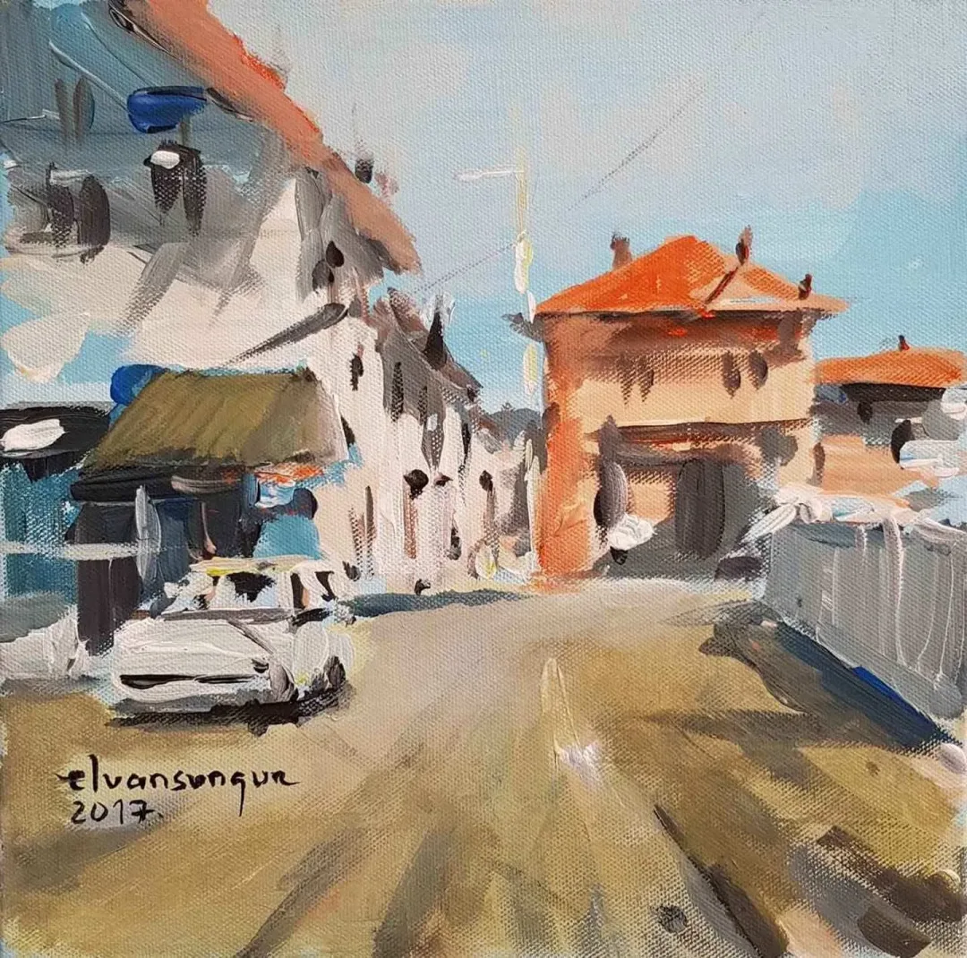 ELVAN SUNGUR — “isimsiz”, 2017 "isimsiz" eseri ELVAN SUNGUR tarafından 2017 yılında 25x25 cm ölçülerinde Tuval üzeri yağlı boya tekniği ile yapılmıştır.