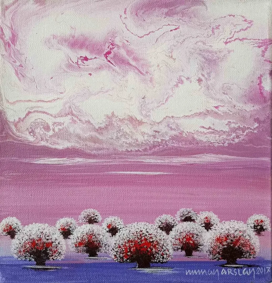 NUMAN ARSLAN — “isimsiz”, 2017 "isimsiz" eseri NUMAN ARSLAN tarafından 2017 yılında 25x25 cm ölçülerinde Tuval üzeri yağlı boya tekniği ile yapılmıştır.