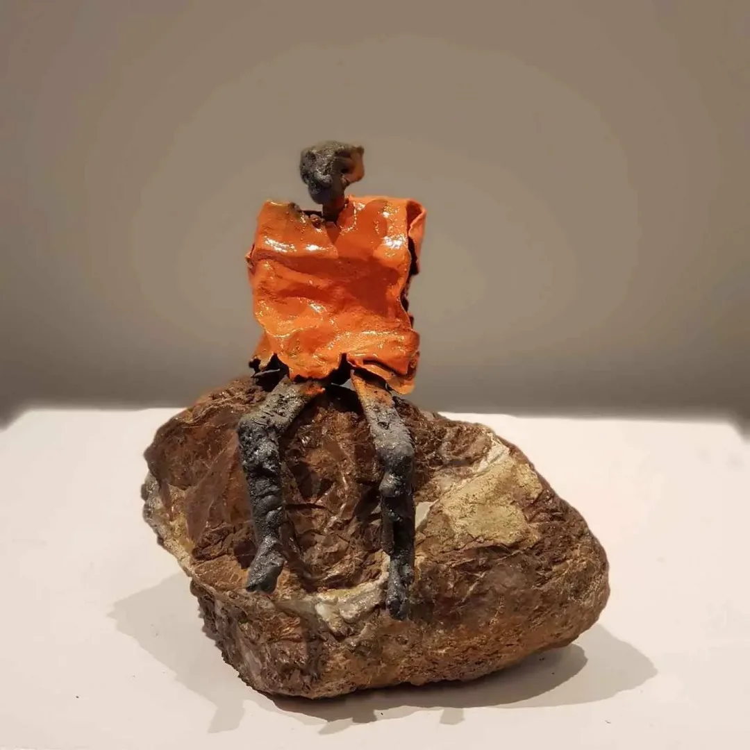 MURAT YILDIRIMÇAKAR — “isimsiz”, 2017 "isimsiz" eseri MURAT YILDIRIMÇAKAR tarafından 2017 yılında Metal tekniği ile yapılmıştır.
