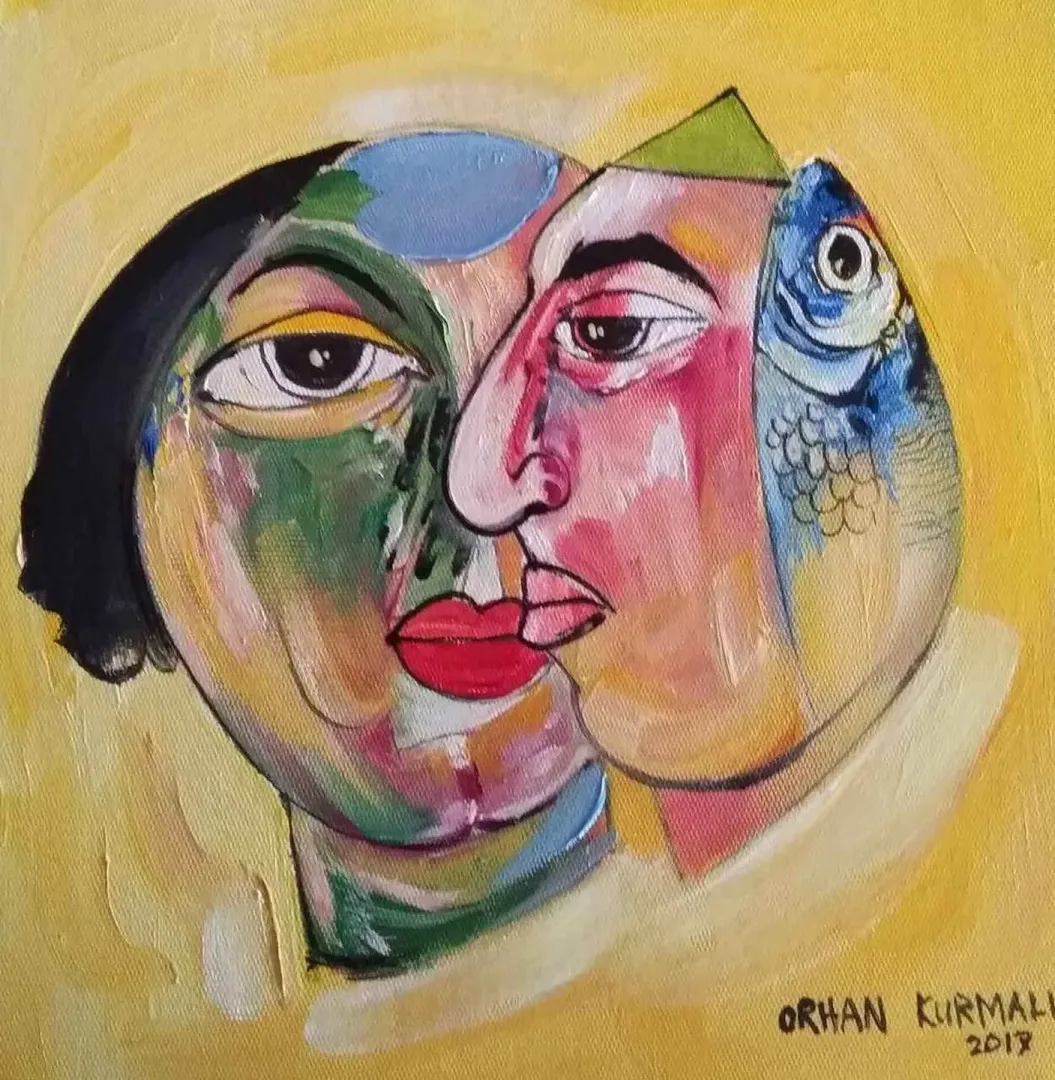 ORHAN KURMALI — “isimsiz”, 2017 "isimsiz" eseri ORHAN KURMALI tarafından 2017 yılında 25x25 cm ölçülerinde Tuval üzeri yağlı boya tekniği ile yapılmıştır.