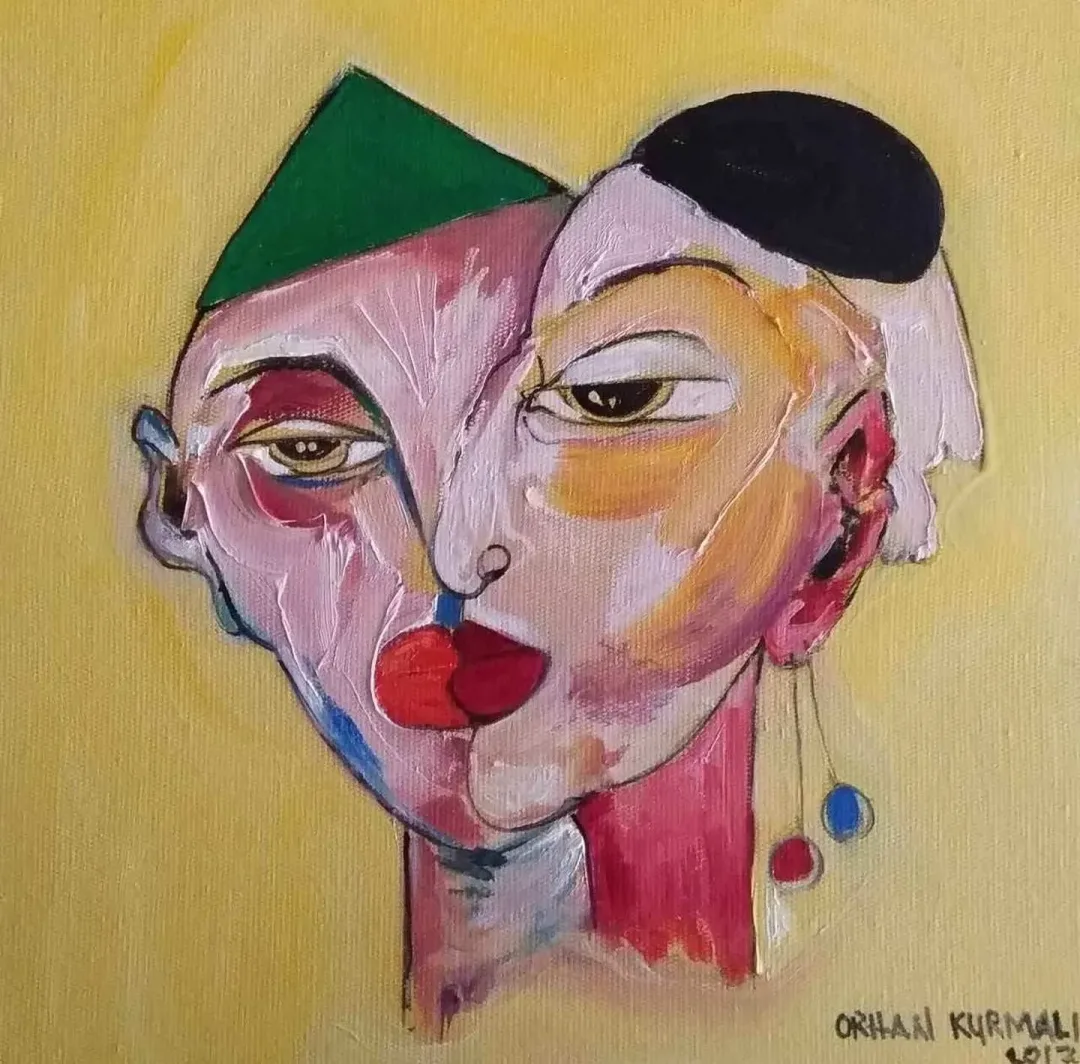 ORHAN KURMALI — “isimsiz”, 2017 "isimsiz" eseri ORHAN KURMALI tarafından 2017 yılında 25x25 cm ölçülerinde Tuval üzeri yağlı boya tekniği ile yapılmıştır.