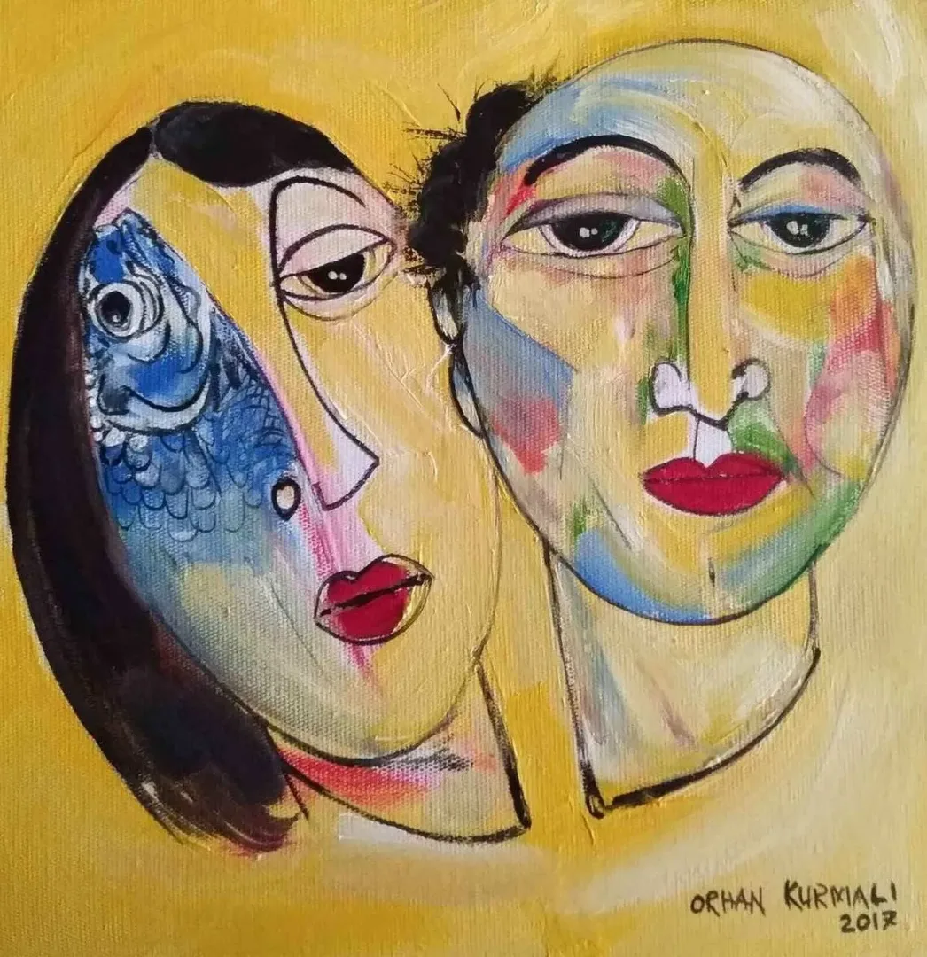 ORHAN KURMALI — “isimsiz”, 2017 "isimsiz" eseri ORHAN KURMALI tarafından 2017 yılında 25x25 cm ölçülerinde Tuval üzeri yağlı boya tekniği ile yapılmıştır.
