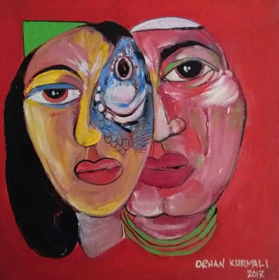 ORHAN KURMALI — “isimsiz”, 2017 "isimsiz" eseri ORHAN KURMALI tarafından 2017 yılında 25x25 cm ölçülerinde Tuval üzeri yağlı boya tekniği ile yapılmıştır.