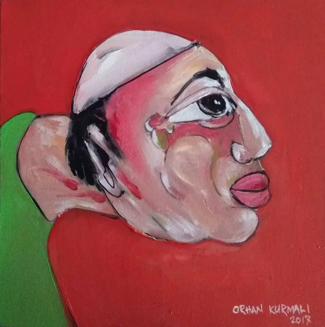 ORHAN KURMALI — “isimsiz”, 2017 "isimsiz" eseri ORHAN KURMALI tarafından 2017 yılında 25x25 cm ölçülerinde Tuval üzeri yağlı boya tekniği ile yapılmıştır.