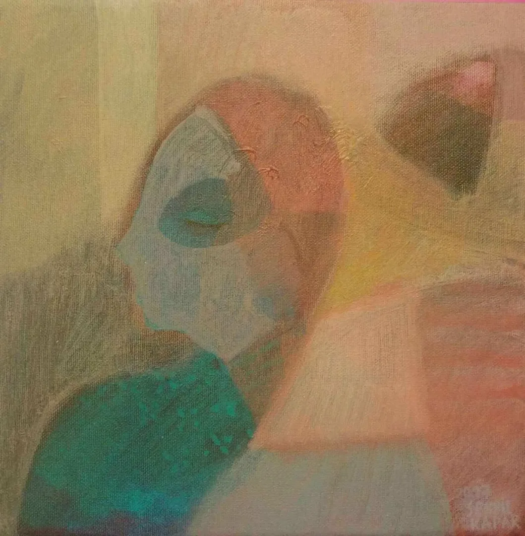SERPİL KAPAR — “isimsiz”, 2017 "isimsiz" eseri SERPİL KAPAR tarafından 2017 yılında 25x25 cm ölçülerinde Tuval üzeri yağlı boya tekniği ile yapılmıştır.