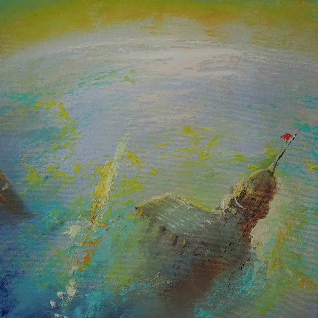 YUSUF ŞENGÜR — “isimsiz”, 2017 "isimsiz" eseri YUSUF ŞENGÜR tarafından 2017 yılında 25x25 cm ölçülerinde Tuval üzeri yağlı boya tekniği ile yapılmıştır.