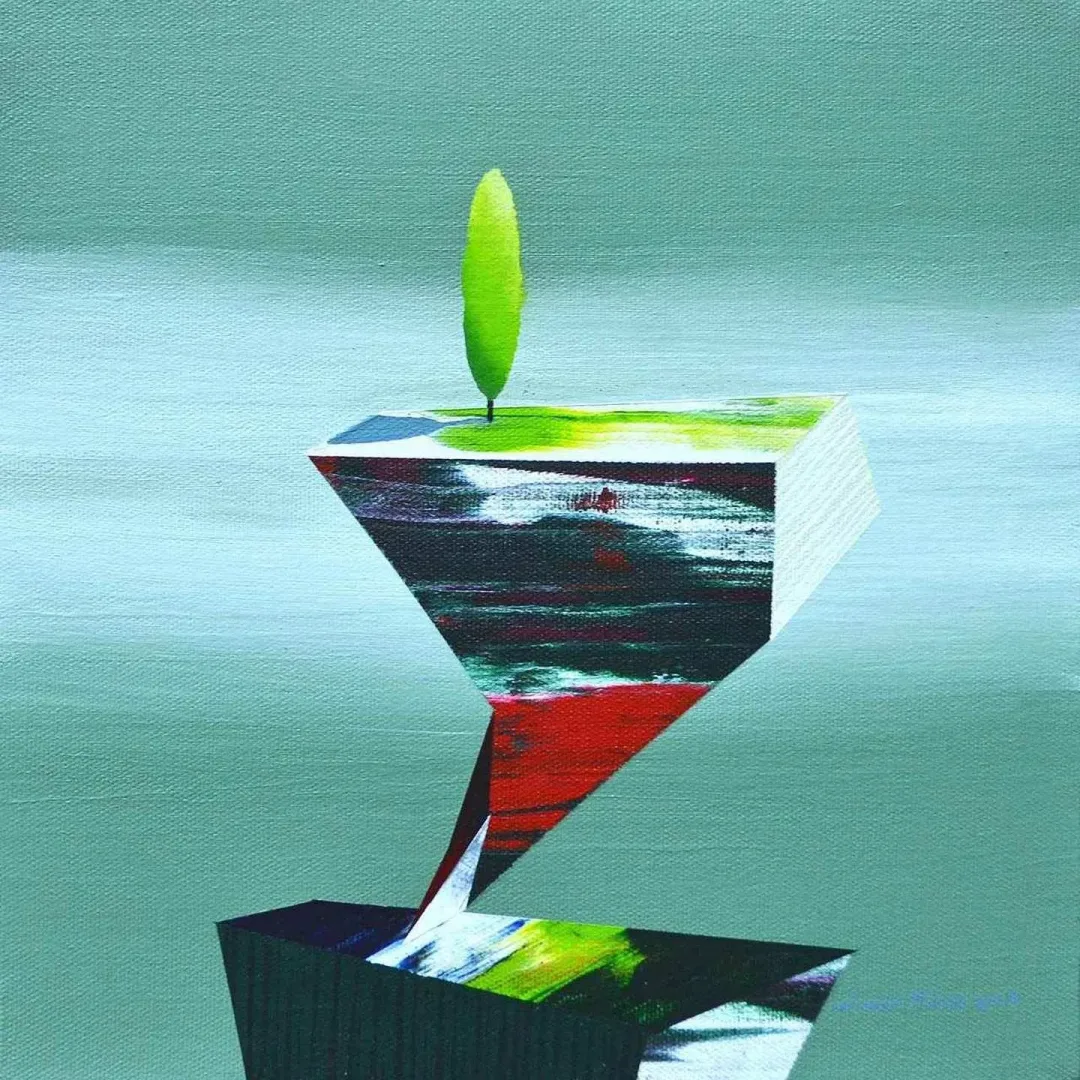 ÜMİT TÜRK — “isimsiz”, 2017 "isimsiz" eseri ÜMİT TÜRK tarafından 2017 yılında 25x25 cm ölçülerinde Tuval üzeri akrilik boya tekniği ile yapılmıştır.