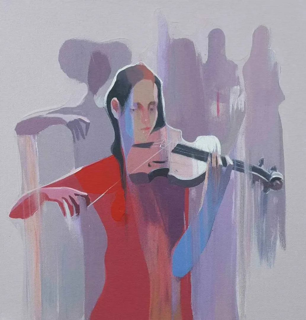 HAKAN ERASLAN — “isimsiz”, 2017 "isimsiz" eseri HAKAN ERASLAN tarafından 2017 yılında 25x25 cm ölçülerinde Tuval üzeri akrilik boya tekniği ile yapılmıştır.