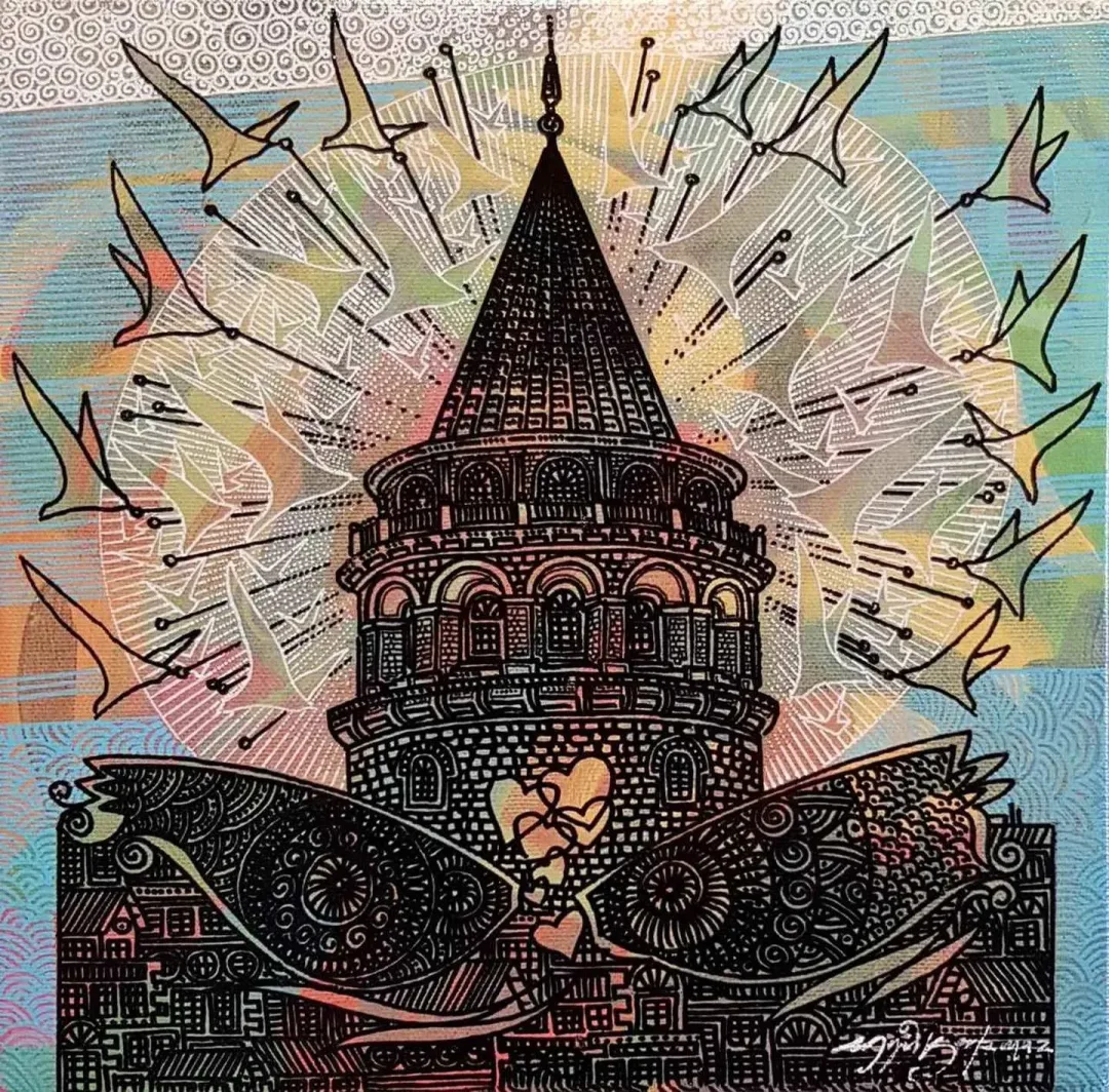 ENGİN KORKMAZ — “isimsiz”, 2017 "isimsiz" eseri ENGİN KORKMAZ tarafından 2017 yılında 25x25 cm ölçülerinde Tuval üzeri akrilik boya tekniği ile yapılmıştır.