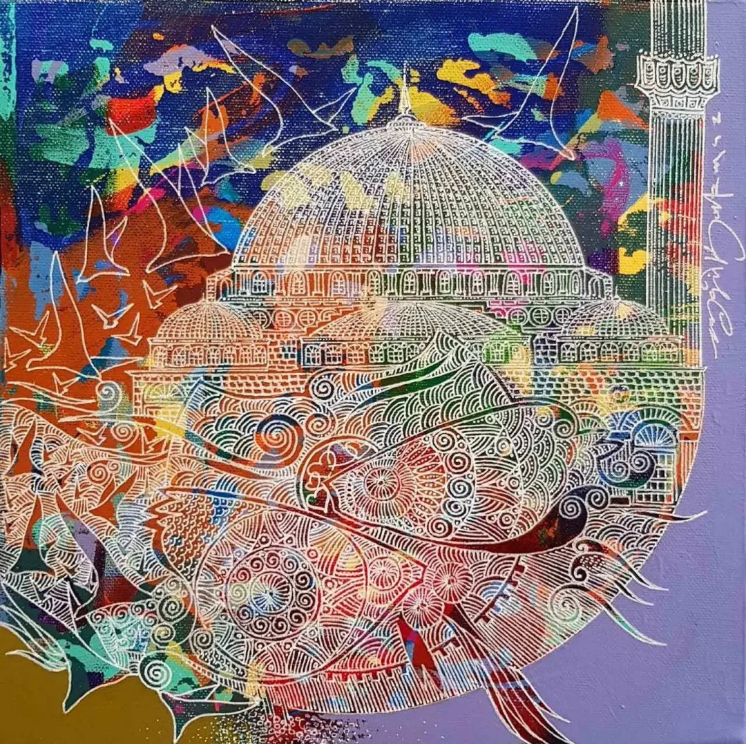 ENGİN KORKMAZ — “isimsiz”, 2017 "isimsiz" eseri ENGİN KORKMAZ tarafından 2017 yılında 25x25 cm ölçülerinde Tuval üzeri akrilik boya tekniği ile yapılmıştır.