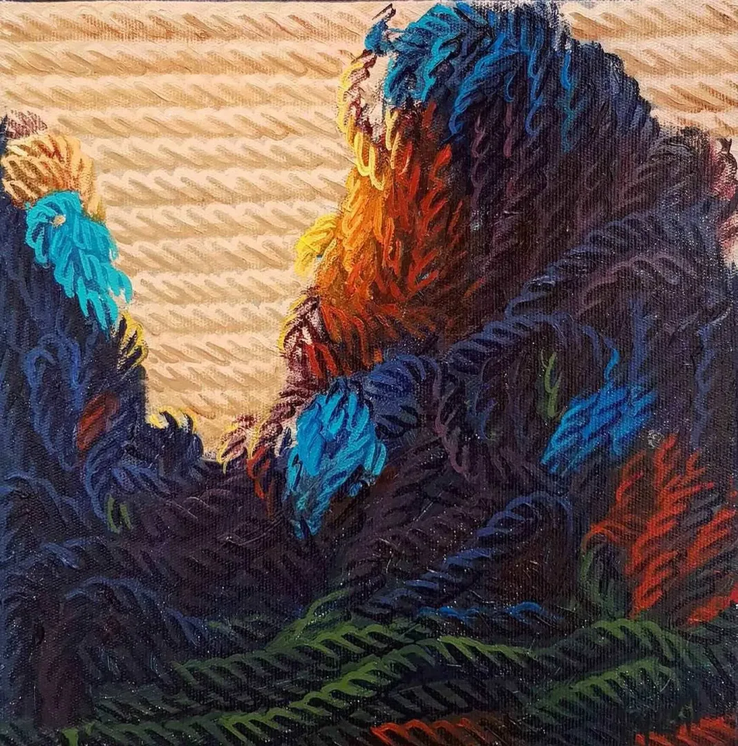 AHMET YEŞİL — “isimsiz”, 2017 "isimsiz" eseri AHMET YEŞİL tarafından 2017 yılında 25x25 cm ölçülerinde Tuval üzeri yağlı boya tekniği ile yapılmıştır.