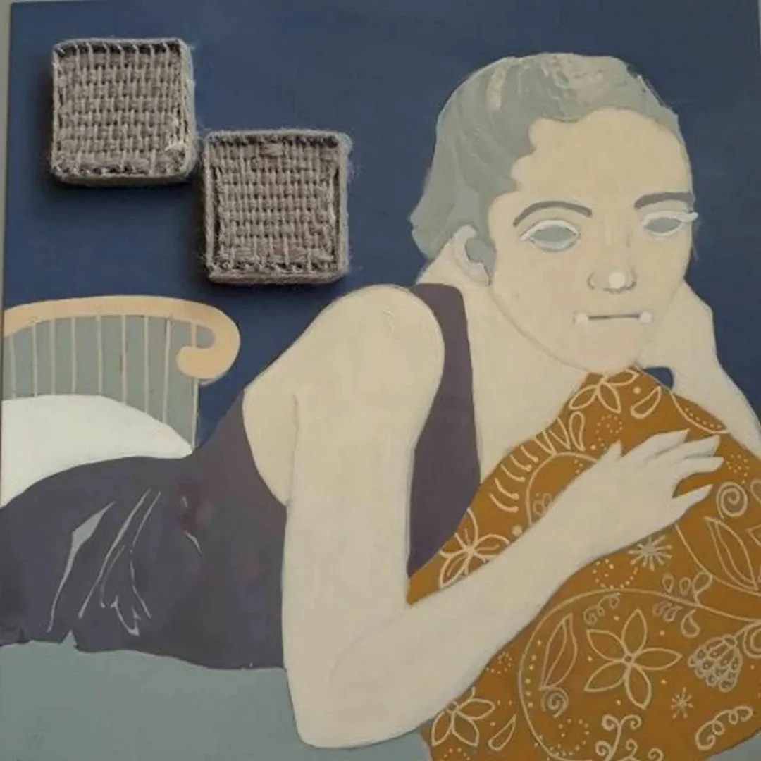 TALİN ARAT — “isimsiz”, 2017 "isimsiz" eseri TALİN ARAT tarafından 2017 yılında 25x25 cm ölçülerinde Karışık teknik tekniği ile yapılmıştır.