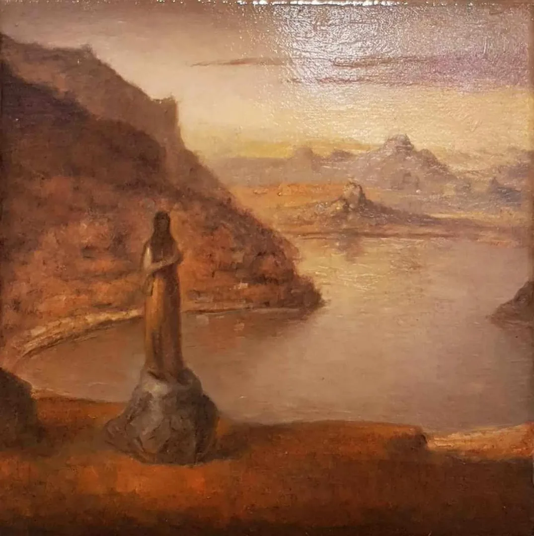 SERTAP YEĞİN — “isimsiz”, 2017 "isimsiz" eseri SERTAP YEĞİN tarafından 2017 yılında 25x25 cm ölçülerinde Tuval üzeri yağlı boya tekniği ile yapılmıştır.