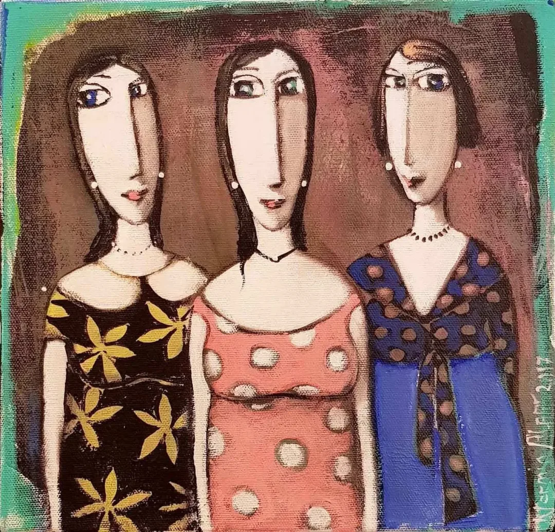 NERMİN ALPAR — “isimsiz”, 2017 "isimsiz" eseri NERMİN ALPAR tarafından 2017 yılında 25x25 cm ölçülerinde Tuval üzeri yağlı boya tekniği ile yapılmıştır.