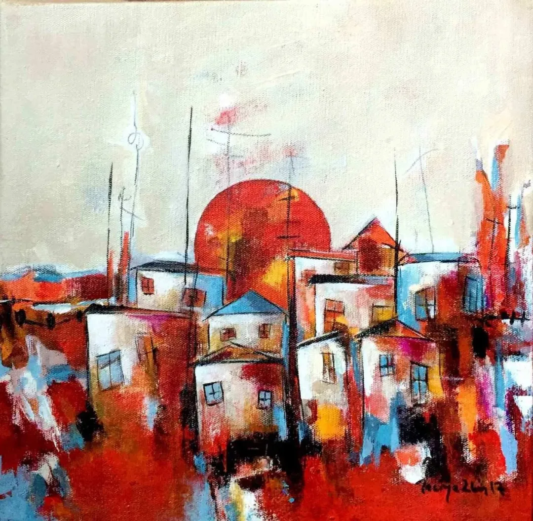 NACİYE BOZDOĞAN AKBAŞ — “isimsiz”, 2017 "isimsiz" eseri NACİYE BOZDOĞAN AKBAŞ tarafından 2017 yılında 25x25 cm ölçülerinde Tuval üzeri yağlı boya tekniği ile yapılmıştır.