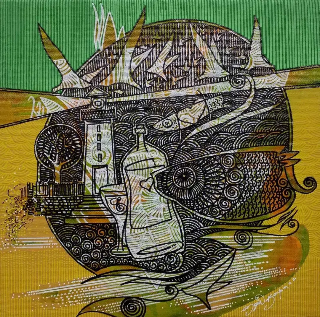 ENGİN KORKMAZ — “isimsiz”, 2017 "isimsiz" eseri ENGİN KORKMAZ tarafından 2017 yılında 25x25 cm ölçülerinde Tuval üzeri yağlı boya tekniği ile yapılmıştır.