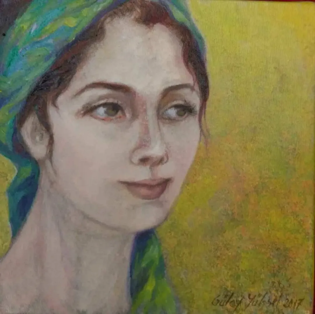 GÜLAY YÜKSEL — “isimsiz”, 2017 "isimsiz" eseri GÜLAY YÜKSEL tarafından 2017 yılında 25x25 cm ölçülerinde Tuval üzeri yağlı boya tekniği ile yapılmıştır.