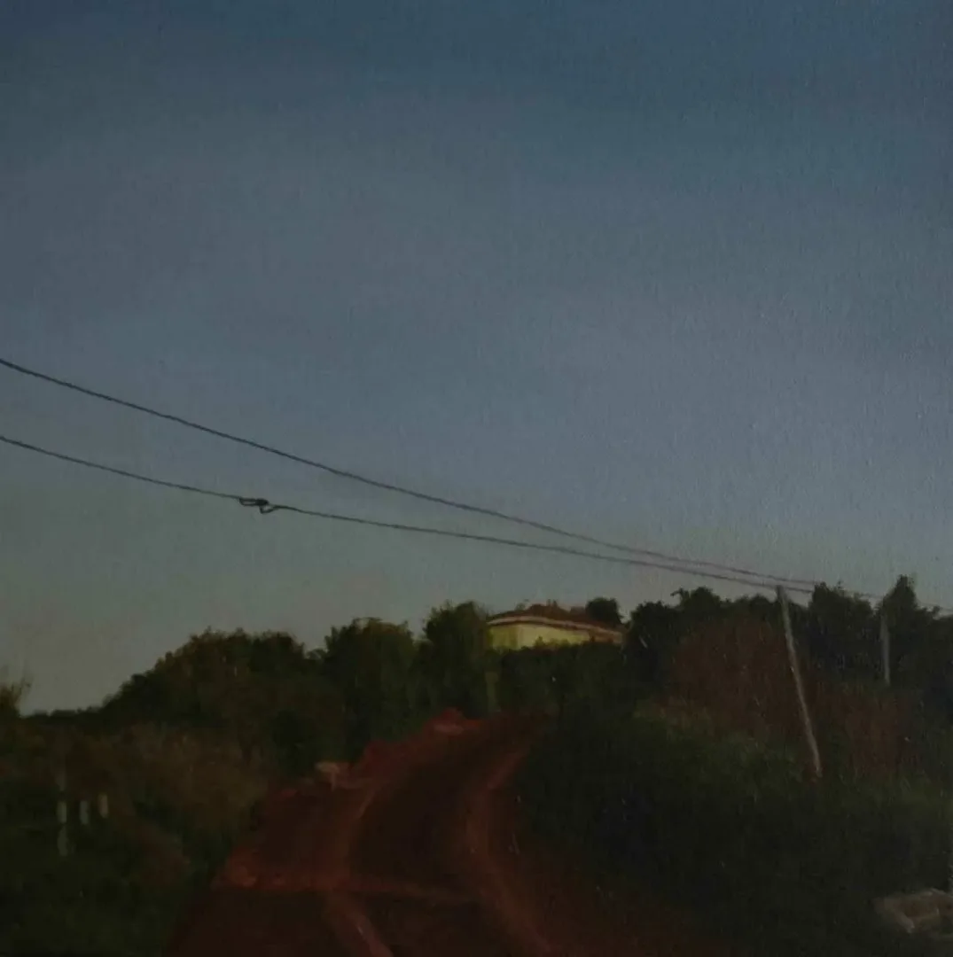 MEDİNE ÖZEN — “isimsiz”, 2017 "isimsiz" eseri MEDİNE ÖZEN tarafından 2017 yılında 25x25 cm ölçülerinde Tuval üzeri yağlı boya tekniği ile yapılmıştır.