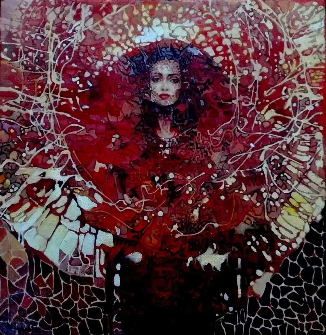 BİNNUR YÜCEBAŞ RUOCCO — “isimsiz”, 2017 "isimsiz" eseri BİNNUR YÜCEBAŞ RUOCCO tarafından 2017 yılında 25x25 cm ölçülerinde Tuval üzeri yağlı boya tekniği ile yapılmıştır.