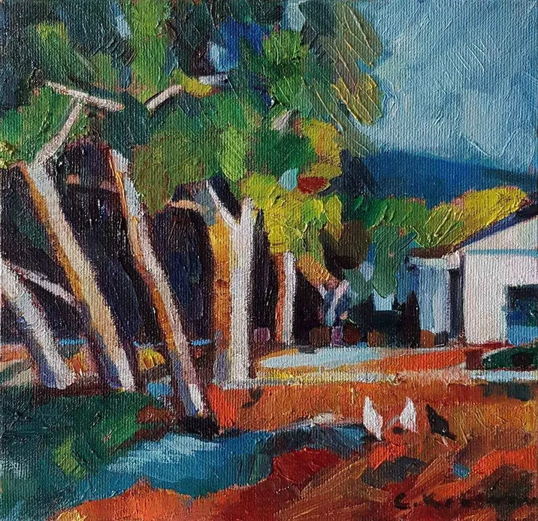 CEVDET KOCAMAN — “isimsiz”, 2017 "isimsiz" eseri CEVDET KOCAMAN tarafından 2017 yılında 25x25 cm ölçülerinde Tuval üzeri yağlı boya tekniği ile yapılmıştır.