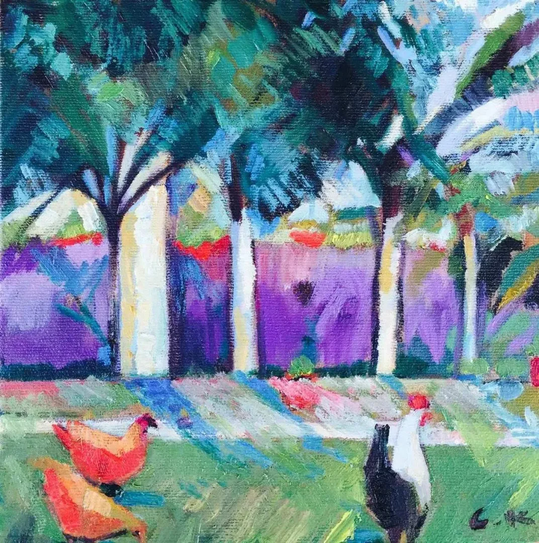CEVDET KOCAMAN — “isimsiz”, 2017 "isimsiz" eseri CEVDET KOCAMAN tarafından 2017 yılında 25x25 cm ölçülerinde Tuval üzeri yağlı boya tekniği ile yapılmıştır.