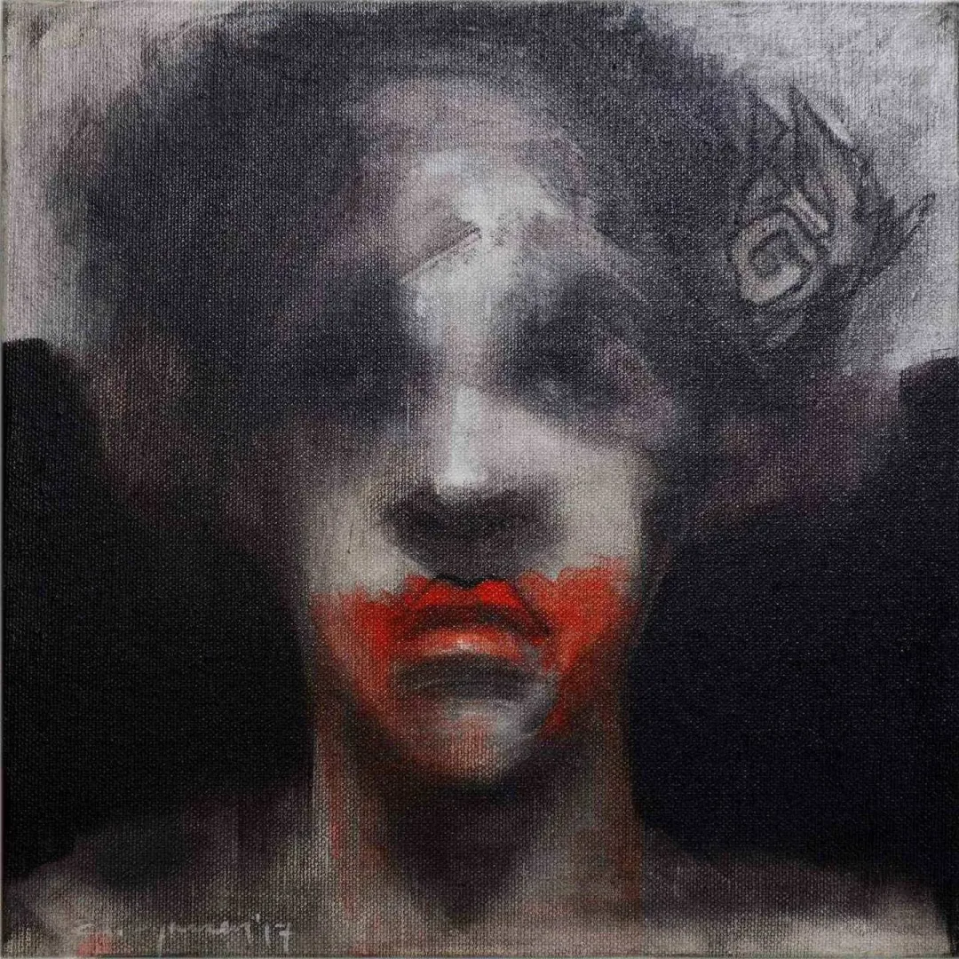 CEYHUN YAMAN — “isimsiz”, 2017 "isimsiz" eseri CEYHUN YAMAN tarafından 2017 yılında 25x25 cm ölçülerinde Tuval üzeri yağlı boya tekniği ile yapılmıştır.