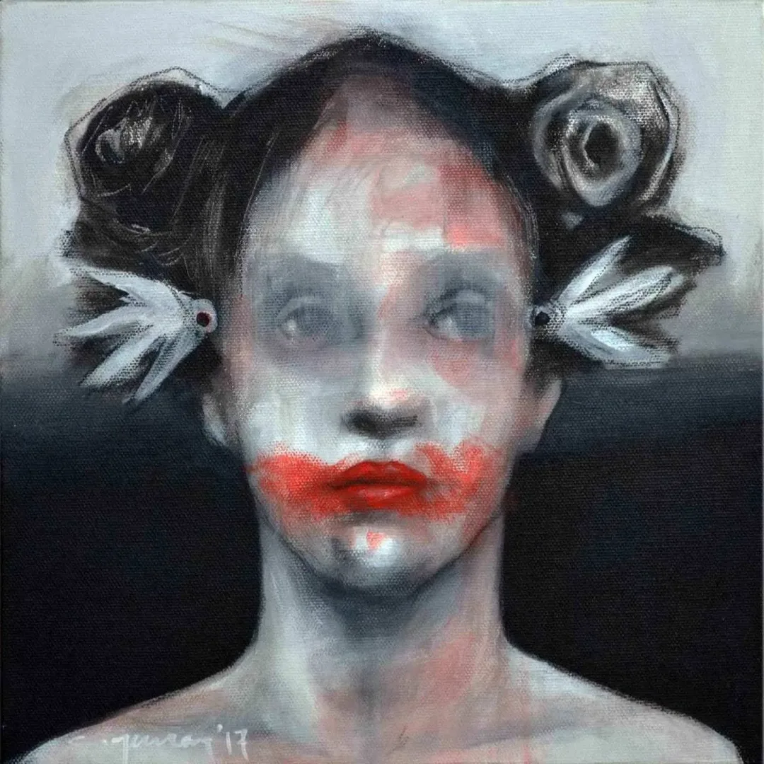 CEYHUN YAMAN — “isimsiz”, 2017 "isimsiz" eseri CEYHUN YAMAN tarafından 2017 yılında 25x25 cm ölçülerinde Tuval üzeri yağlı boya tekniği ile yapılmıştır.