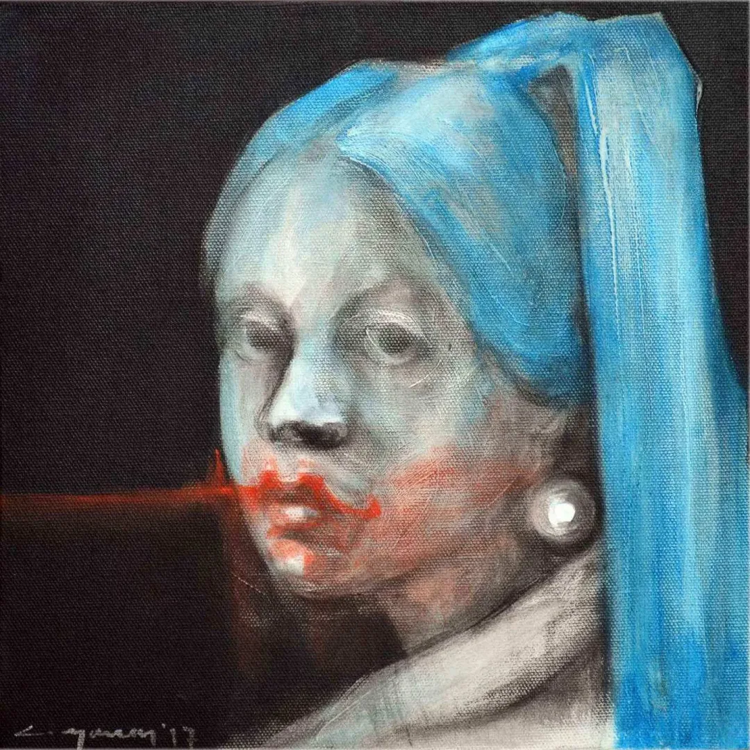 CEYHUN YAMAN — “isimsiz”, 2017 "isimsiz" eseri CEYHUN YAMAN tarafından 2017 yılında 25x25 cm ölçülerinde Tuval üzeri yağlı boya tekniği ile yapılmıştır.