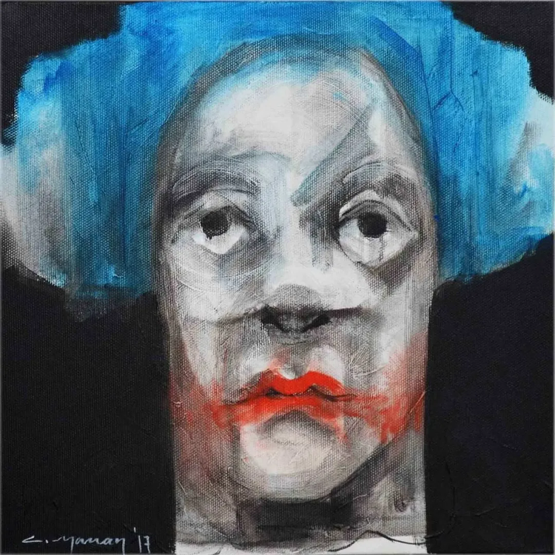 CEYHUN YAMAN — “isimsiz”, 2017 "isimsiz" eseri CEYHUN YAMAN tarafından 2017 yılında 25x25 cm ölçülerinde Tuval üzeri yağlı boya tekniği ile yapılmıştır.