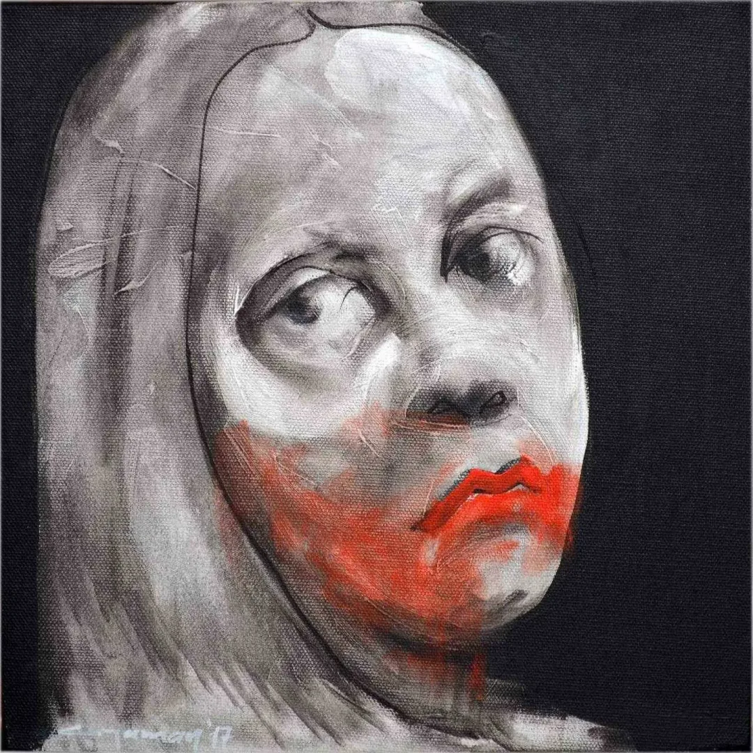 CEYHUN YAMAN — “isimsiz”, 2017 "isimsiz" eseri CEYHUN YAMAN tarafından 2017 yılında 25x25 cm ölçülerinde Tuval üzeri yağlı boya tekniği ile yapılmıştır.