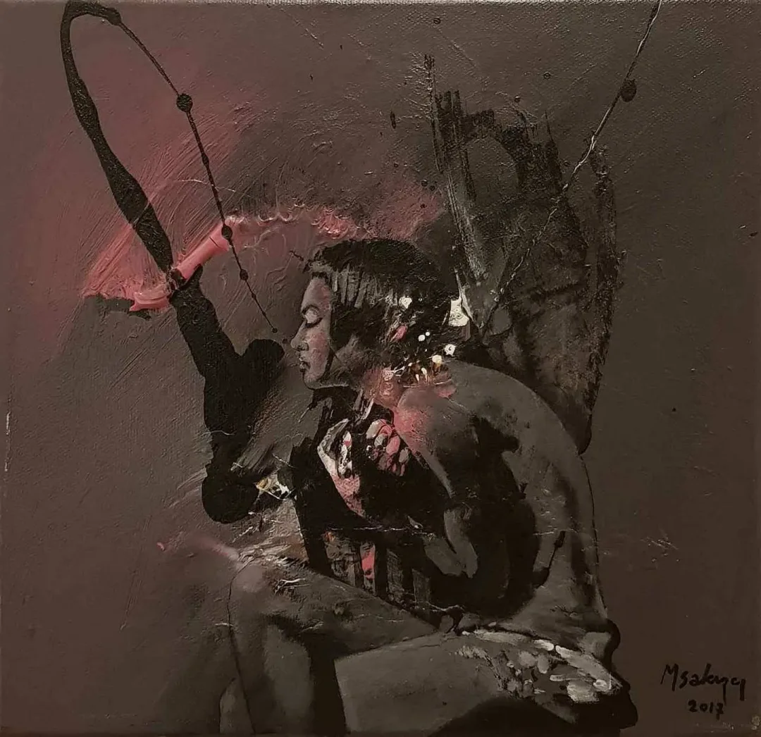 MEHMET SAKIZCI — “isimsiz”, 2017 "isimsiz" eseri MEHMET SAKIZCI tarafından 2017 yılında 25x25 cm ölçülerinde Tuval üzeri yağlı boya tekniği ile yapılmıştır.