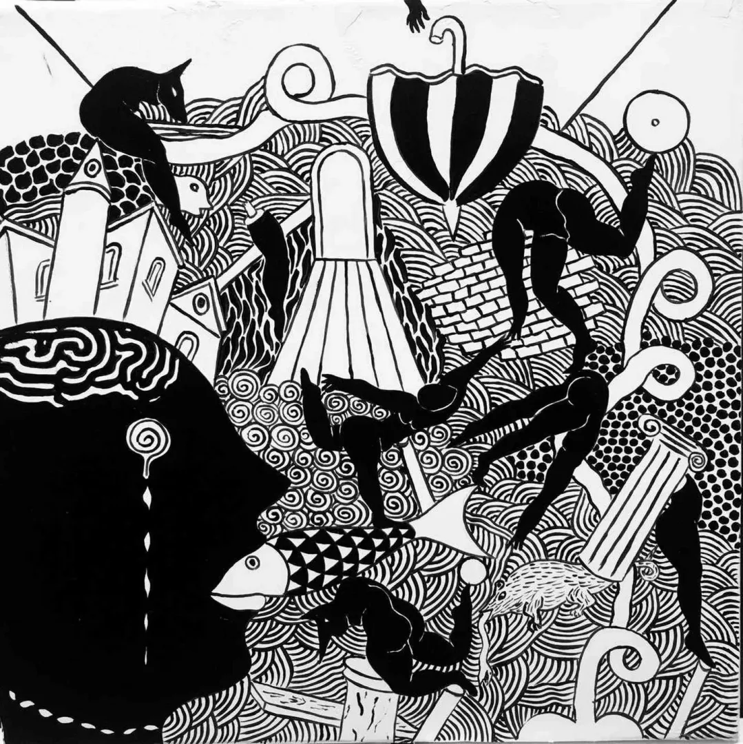 NECMİ GÜRSELER — “isimsiz”, 2017 "isimsiz" eseri NECMİ GÜRSELER tarafından 2017 yılında 25x25 cm ölçülerinde Tuval üzeri yağlı boya tekniği ile yapılmıştır.