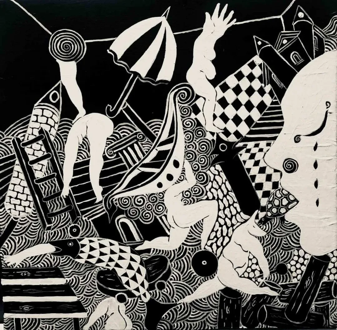 NECMİ GÜRSELER — “isimsiz”, 2017 "isimsiz" eseri NECMİ GÜRSELER tarafından 2017 yılında 25x25 cm ölçülerinde Tuval üzeri yağlı boya tekniği ile yapılmıştır.