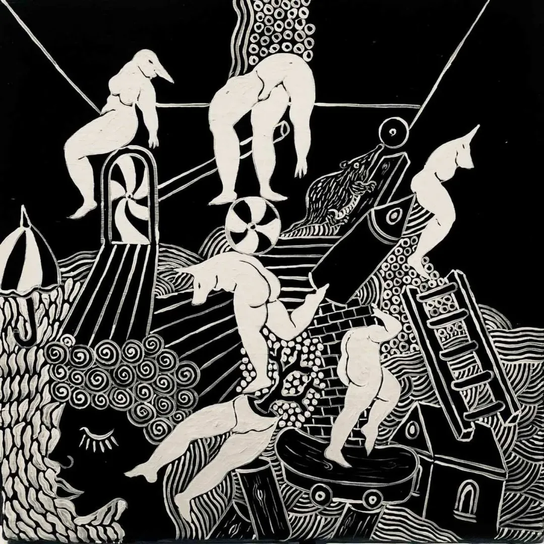 NECMİ GÜRSELER — “isimsiz”, 2017 "isimsiz" eseri NECMİ GÜRSELER tarafından 2017 yılında 25x25 cm ölçülerinde Tuval üzeri yağlı boya tekniği ile yapılmıştır.