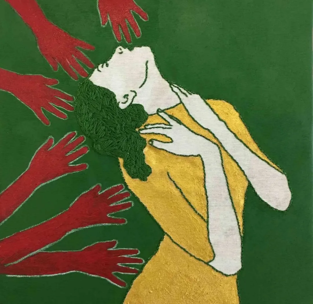 HATİCE DOĞAN — “isimsiz”, 2017 "isimsiz" eseri HATİCE DOĞAN tarafından 2017 yılında 25x25 cm ölçülerinde Tuval üzeri karışık teknik tekniği ile yapılmıştır.