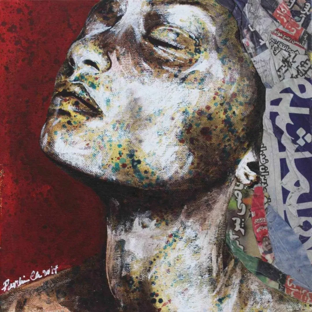 PARVİN GHORBANZADEH DİZAJİ — “Biraz Huzur”, 2017 "Biraz Huzur" eseri PARVİN GHORBANZADEH DİZAJİ tarafından 2017 yılında 25x25 cm ölçülerinde Tuval üzeri yağlı boya tekniği ile yapılmıştır.