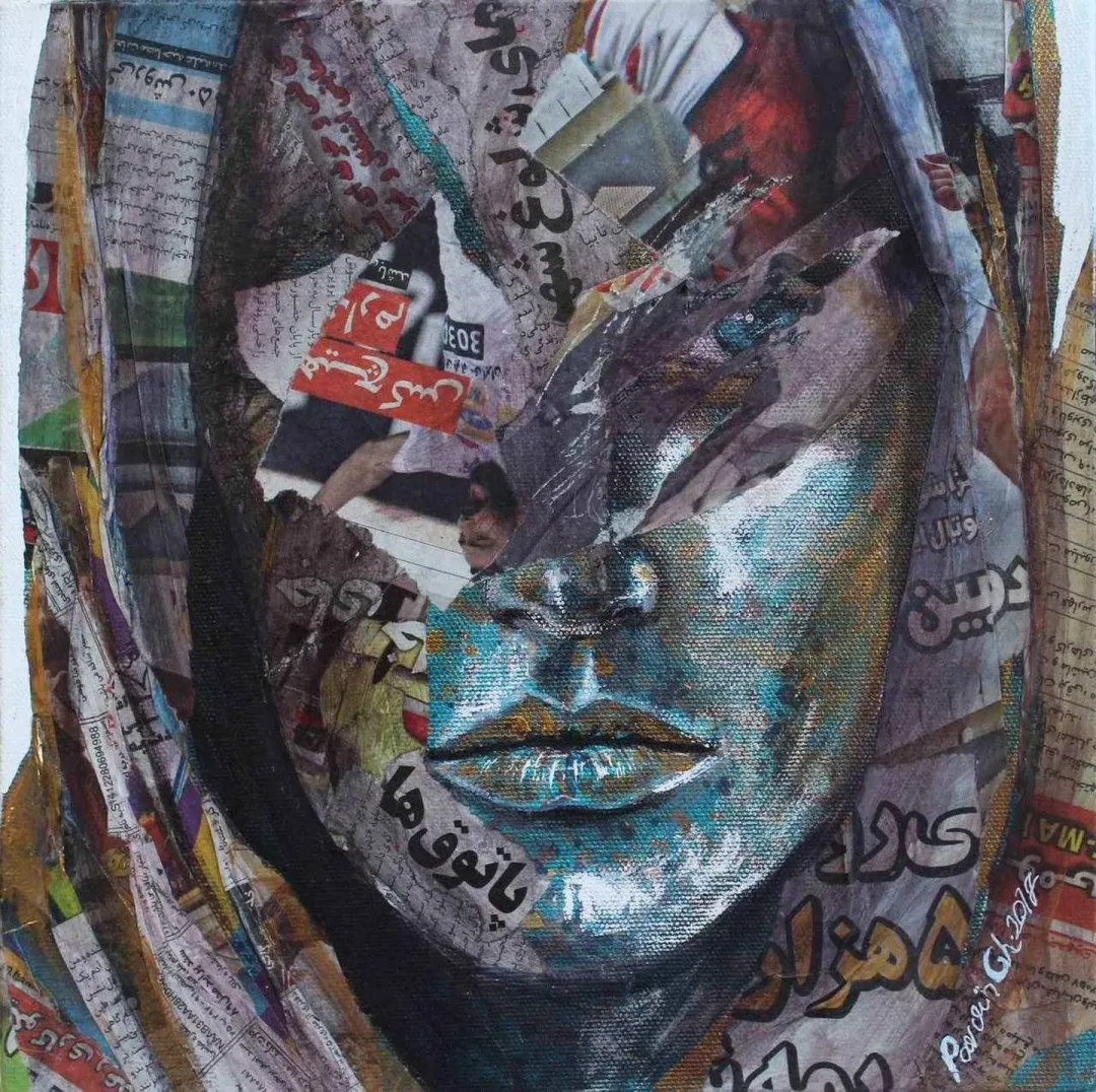 PARVİN GHORBANZADEH DİZAJİ — “Bende Burdayım”, 2017 "Bende Burdayım" eseri PARVİN GHORBANZADEH DİZAJİ tarafından 2017 yılında 25x25 cm ölçülerinde Tuval üzeri yağlı boya tekniği ile yapılmıştır.