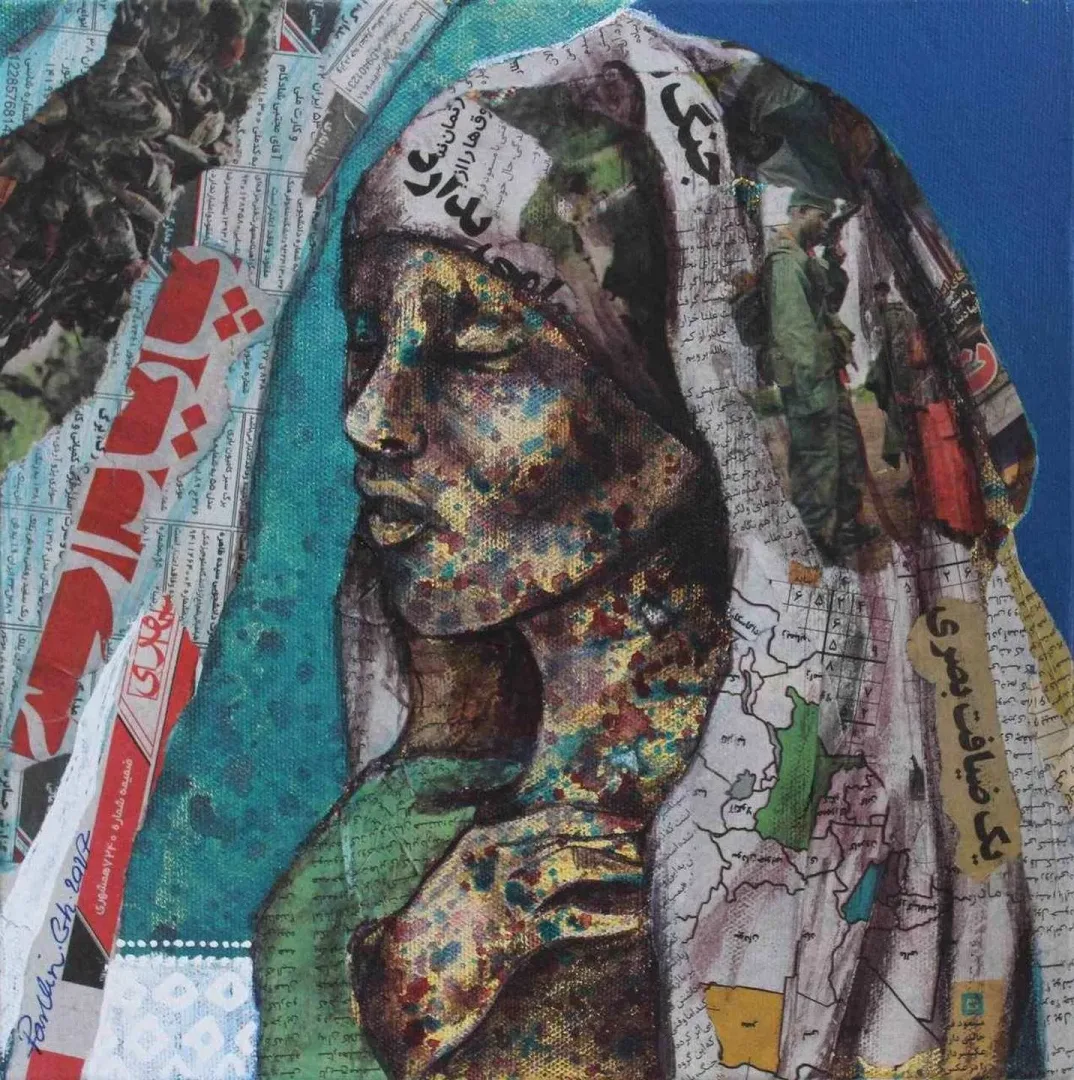 PARVİN GHORBANZADEH DİZAJİ — “Ve işte Son...”, 2017 "Ve işte Son..." eseri PARVİN GHORBANZADEH DİZAJİ tarafından 2017 yılında 25x25 cm ölçülerinde Tuval üzeri yağlı boya tekniği ile yapılmıştır.